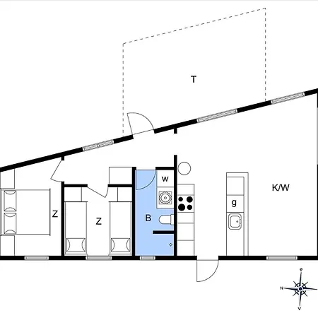 3673-nexo-frederiksvej-54 بيت للعطل *